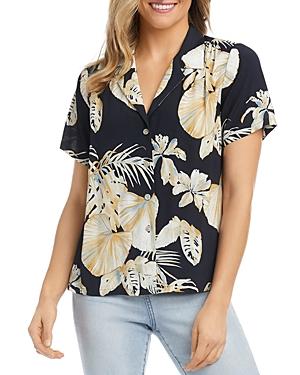 Karen Kane Camp Shirt