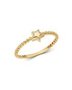 Moon & Meadow 14k Yellow Gold Star Ring - 100% Exclusive