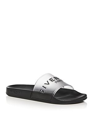 Givenchy Men's Paris Logo Slide Sandals