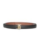 Burberry Tb Double Wrap Leather Belt