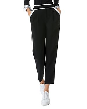 Alice And Olivia Side Striped Cropped Pants
