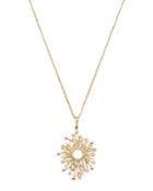 Bloomingdale's Diamond Bezel Sunburst Pendant Necklace In 14k Yellow Gold, 0.35 Ct. T.w. - 100% Exclusive