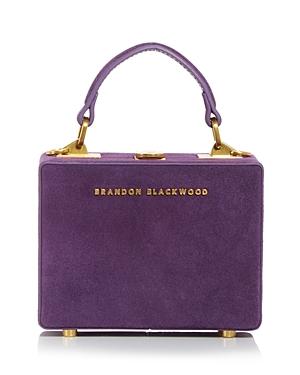 Brandon Blackwood Mini Kendrick Trunk Suede Shoulder Bag