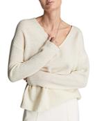Reiss Trinny Deep V Neck Sweater