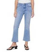 Frame Le One Crop Mini Boot Jeans In Caspio