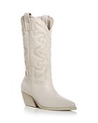 Steve Madden Women's West Stitched Western Boots