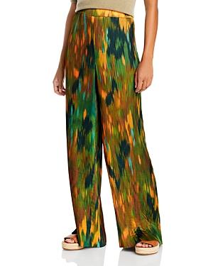 Lafayette 148 New York Riverside Pleated Plisse Pants