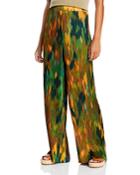 Lafayette 148 New York Riverside Pleated Plisse Pants