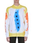 Marni Spray Logo Long Sleeve Tee