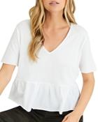 Sanctuary Organic Cotton Babydoll Tee