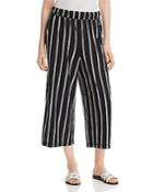 Eileen Fisher Striped Wide-leg Crop Pants