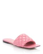 Bottega Veneta Women's Quilted Square Toe Flat Sandals