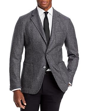 Canali Textured Melange Soft Wool Sport Coat