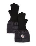 Moncler Puffer-cuff Fingerless Gloves