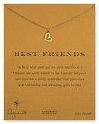 Dogeared Best Friends Loving Heart Pendant Necklace, 16