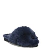 Sam Edelman Women's Jeane Faux Fur Slide Slippers