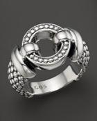 Lagos Sterling Silver Beaded Ring