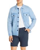 Michael Kors Cotton Stretch Denim Regular Fit Shirt Jacket