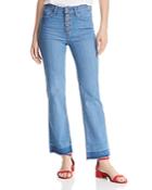 Paige Atley Ankle Flare Jeans In Altman