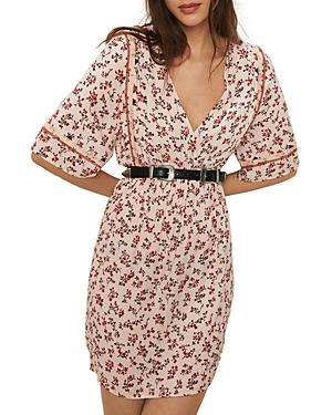 Ba & Sh Sete Floral Print Mini Dress