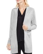 Vince Camuto Ribbed Open Cardigan