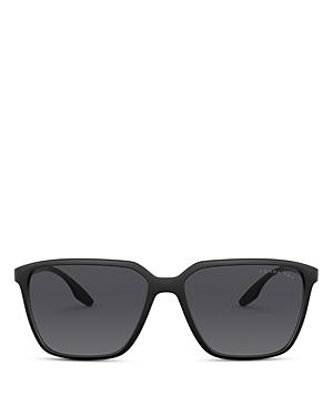 Prada Men's Rectangle Polarized Sunglasses, 58mm