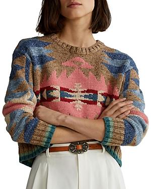 Polo Ralph Lauren Southwestern Wool Blend Sweater