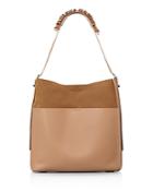 Allsaints Maya North/south Leather Tote