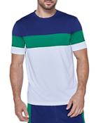 Fourlaps Smash Pieced Color Blocked Tee