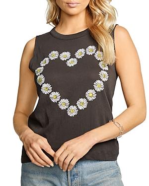 Chaser Daisy Heart Muscle Tank