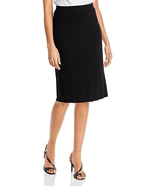 T Tahari Midi Wrap Sweater Skirt