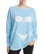 Wildfox Bikini Body Graphic Sweatshirt - 100% Exclusive