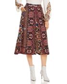 Kobi Halperin Annie Printed Midi Skirt