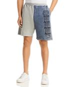Aries Slim Fit Two Tone Logo Shorts
