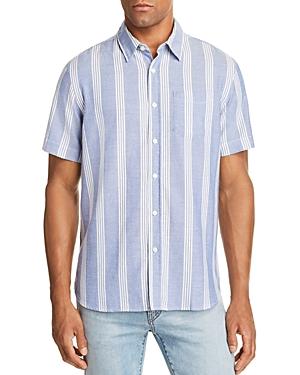 Jachs Ny Wide-stripe Regular Fit Button-down Shirt
