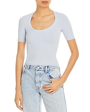 Alexanderwang.t Short Sleeve Bodycon Tee