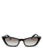 Miu Miu Women's Cat Eye Sunglasses, 53mm