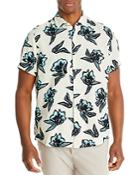 Boss Rash 1 Floral Print Regular Fit Button Down Shirt