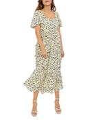 Vero Moda Olea Printed Midi Dress
