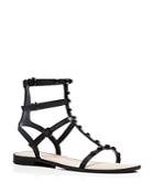Rebecca Minkoff Georgina Studded Flat Gladiator Sandals
