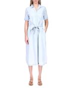 Dl1961 Fire Island Belted Shirtdress