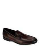 Kenneth Cole Men's Aaron Leather Slip-on Penny Loafers