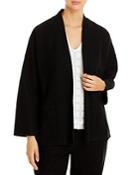 Eileen Fisher High Collar Wool Jacket