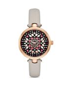 Kate Spade New York Leather Mosaic Holland Watch, 34mm
