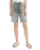7 For All Mankind Easy James Cotton Shorts In Fern Gray