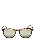 Oliver Peoples Finley Esq. Polarized Mirrored Sunglasses, 51mm