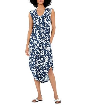 Nzt Nic+zoe Moonlit Stamp Tank Dress