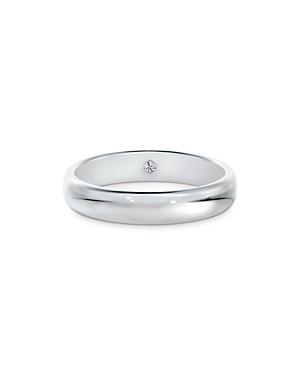 De Beers Forevermark Platinum Diamond Accent Dome Band