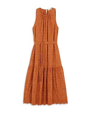 Vanessa Bruno Roema Embroidered Midi Dress