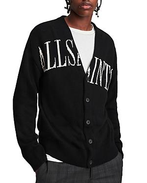 Allsaints Logo Graphic Cardigan